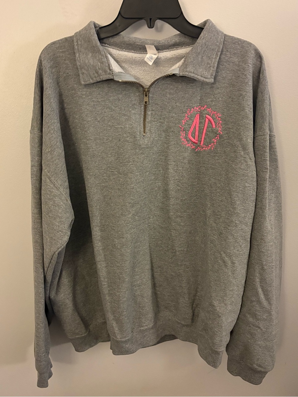 Delta Gamma Quarter Zip Sweatshirt